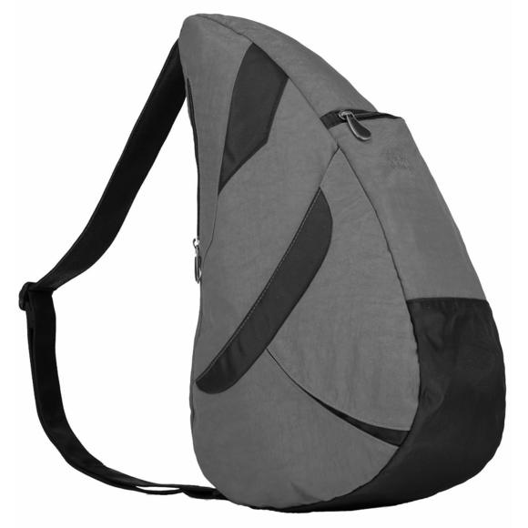 17" Crossbody Sling Traveler Healthy Back Bag Stormy Grey -_- - Picture 1 of 8